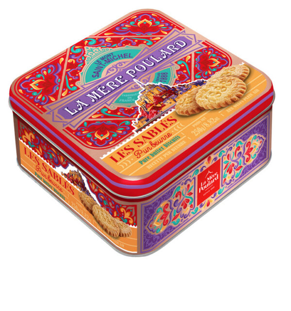 La Mére Poulard Mythique Scatola di biscotti al burro puro 250g