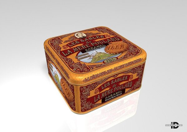 La Mére Poulard Sablés Caramel in Scatola da Collezionare 250g