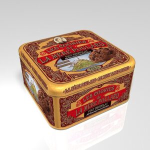 La Mére Poulard Biscotti al cioccolato 200g in scatola da collezionare
